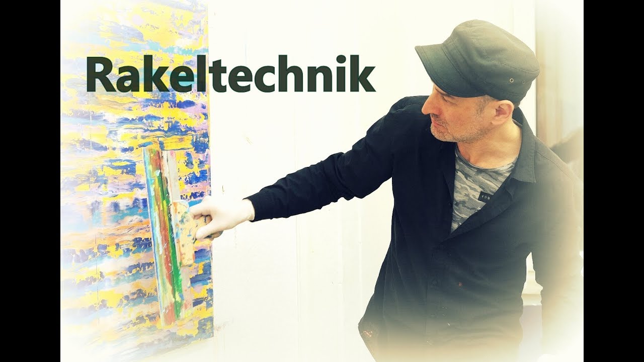 Workshop: Einführung in die Rakeltechnik, 26 01 2019, Hamburg (squeegee technique)