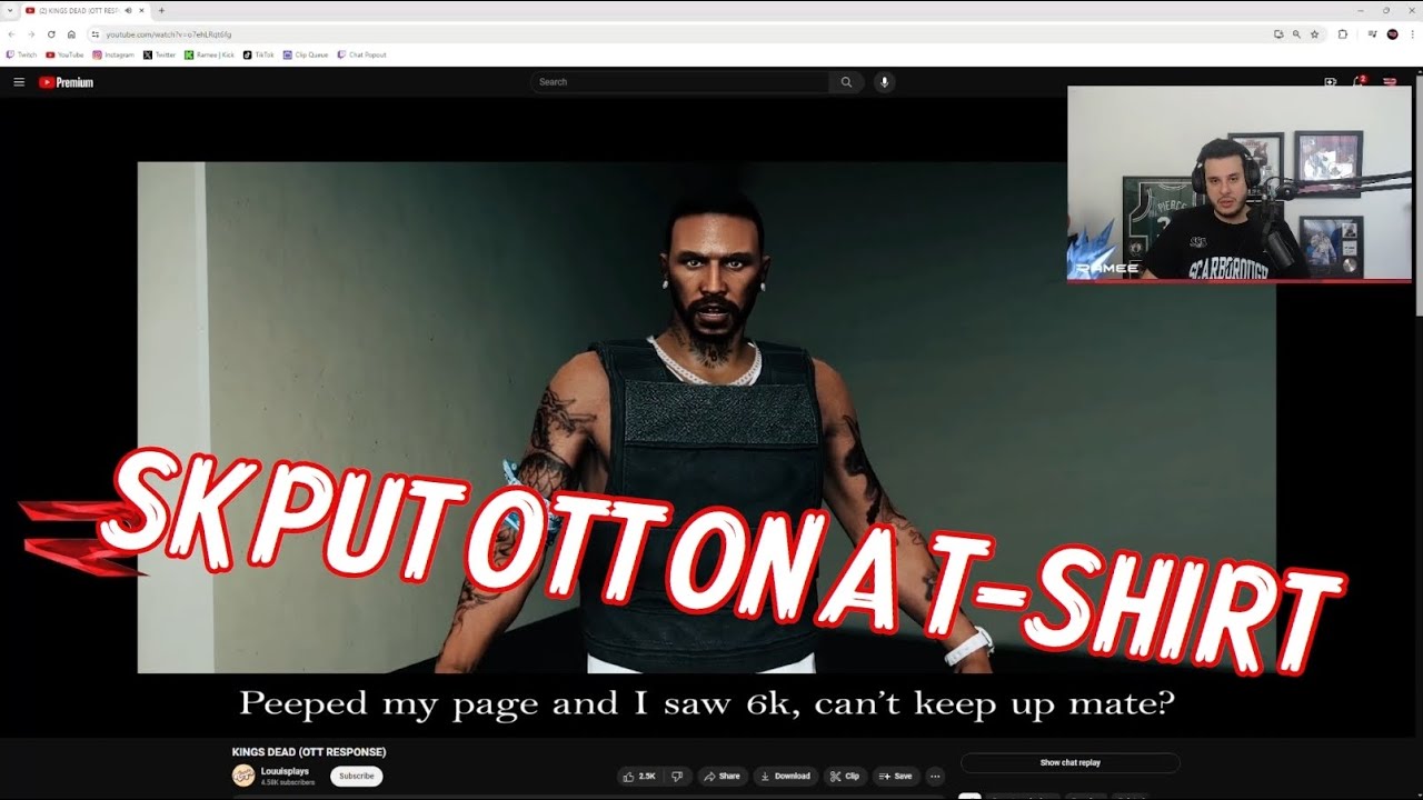 Реакция Рэми на дисс-трек SK в OTT | NoPixel 4.0 GTA RP