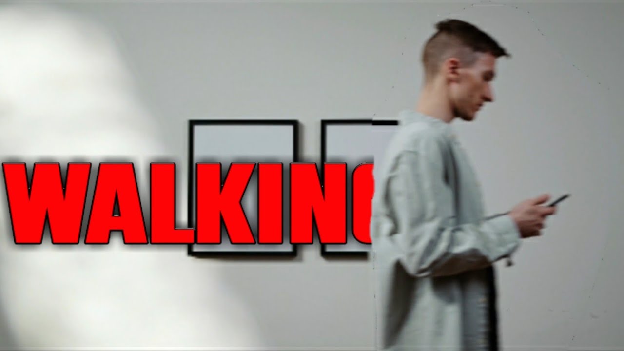 TEXT REVEAL As You Walk Using Vn Editor| text animation Vn app - Editing Sage