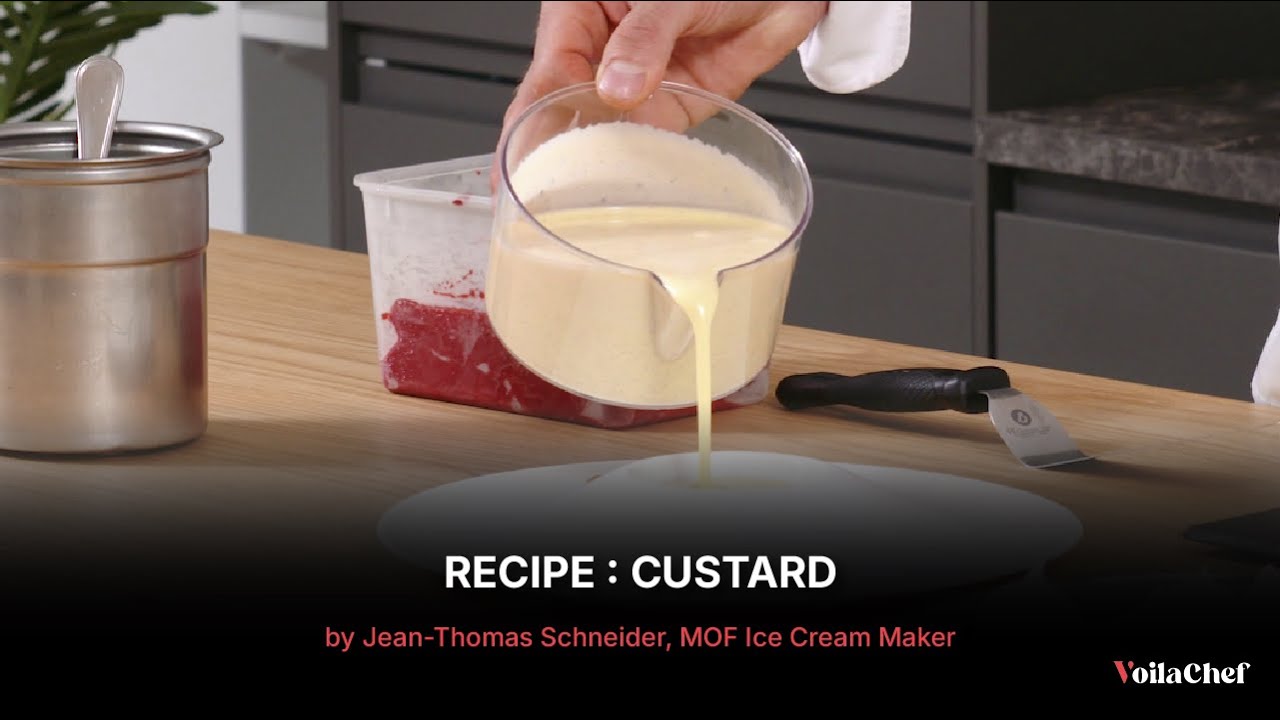 Crème Anglaise Recipe by Jean-Thomas Schneider, MOF Ice Cream Maker | A Signature Chef Recipe