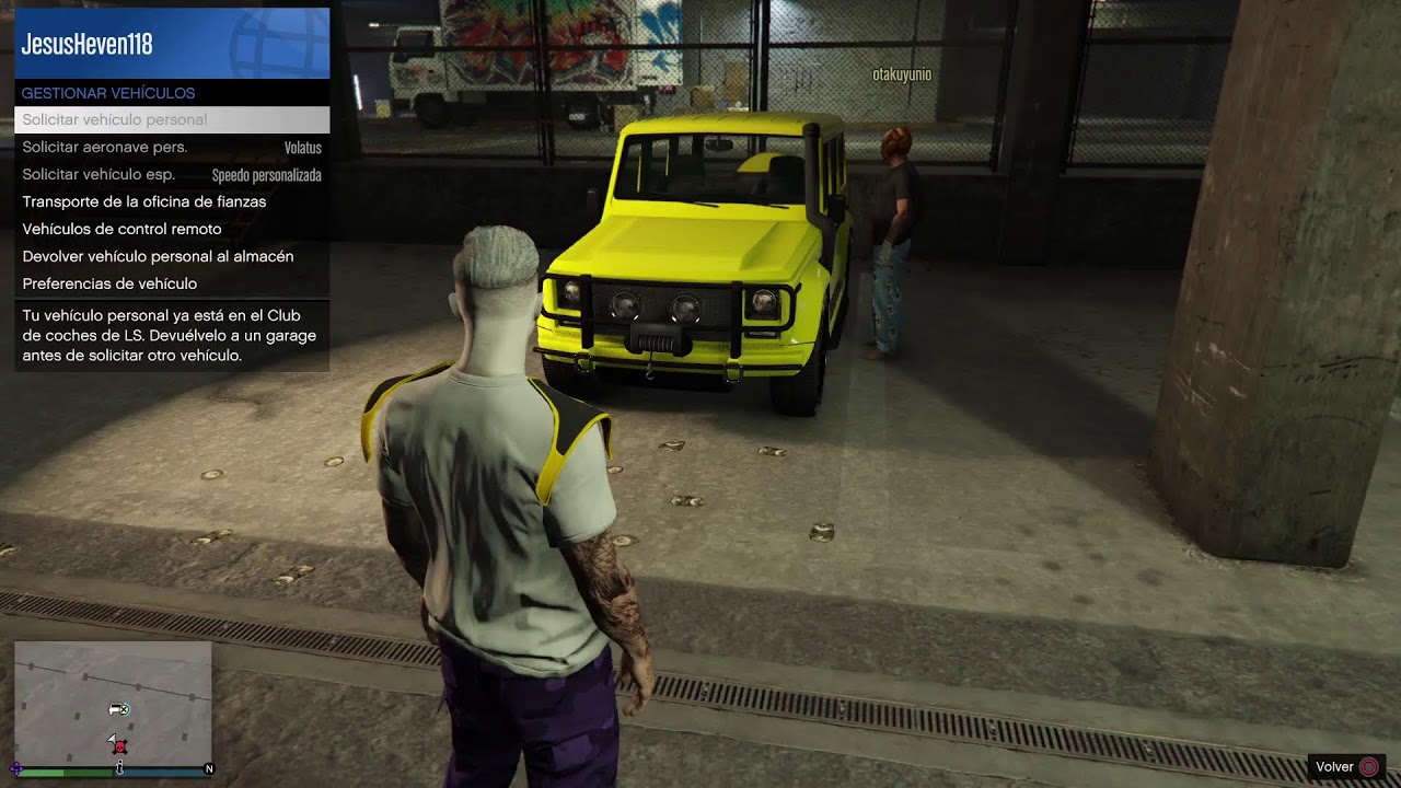 JUGANDO GTA5 ONLINE VERSION PS4