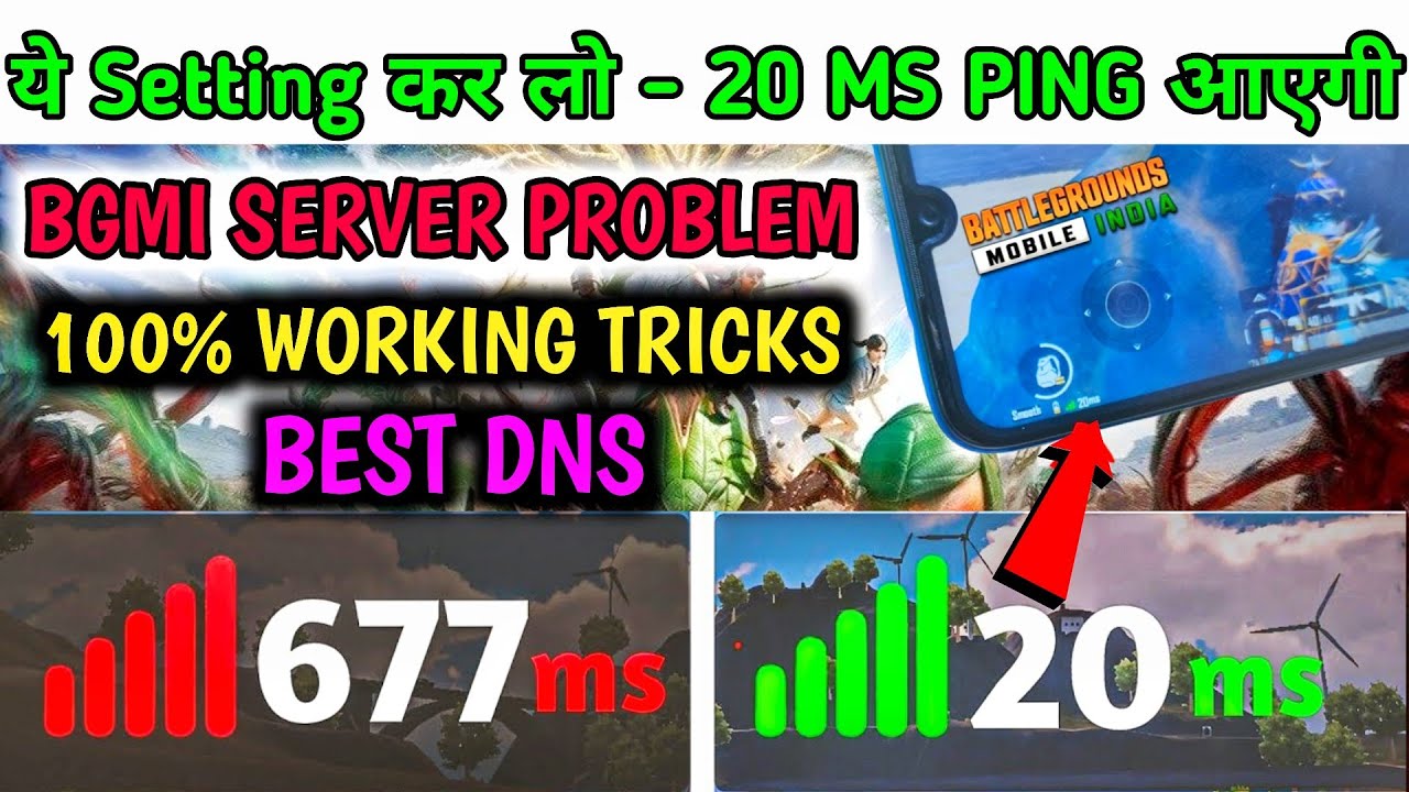 Bgmi High Ping Problem Solved 💯✅ How To Fix Bgmi High Ping | Bgmi Ping Problem Solution