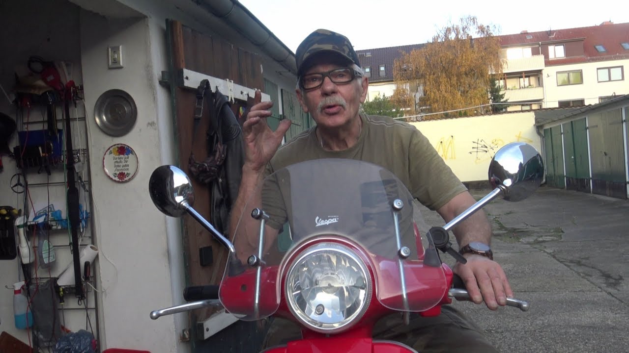 Roller-Rolf Gestern Lief die Vespa LX 50 noch !