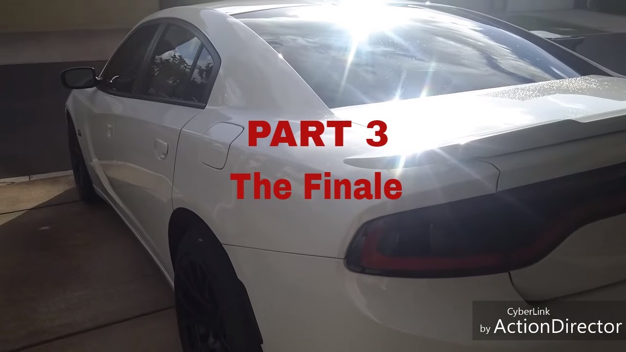 How To Remove Charger R/T Spoiler & Install Hellcat Spoiler Part 3