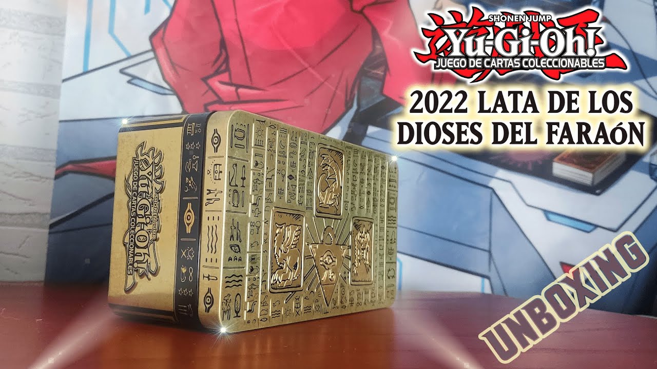 Unboxing 2022 Lata de los Dioses del Faraón / ¡Tus CARTAS FAVORITAS están AQUÍ!