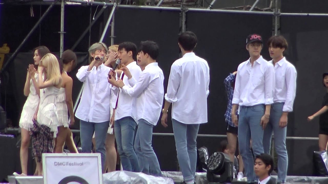 엑소20150905 DMC K-POP 페스티벌 엔딩리허설