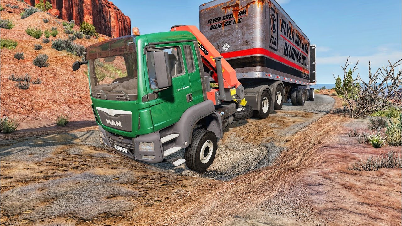 Trucks vs Potholes | BeamNG.Drive