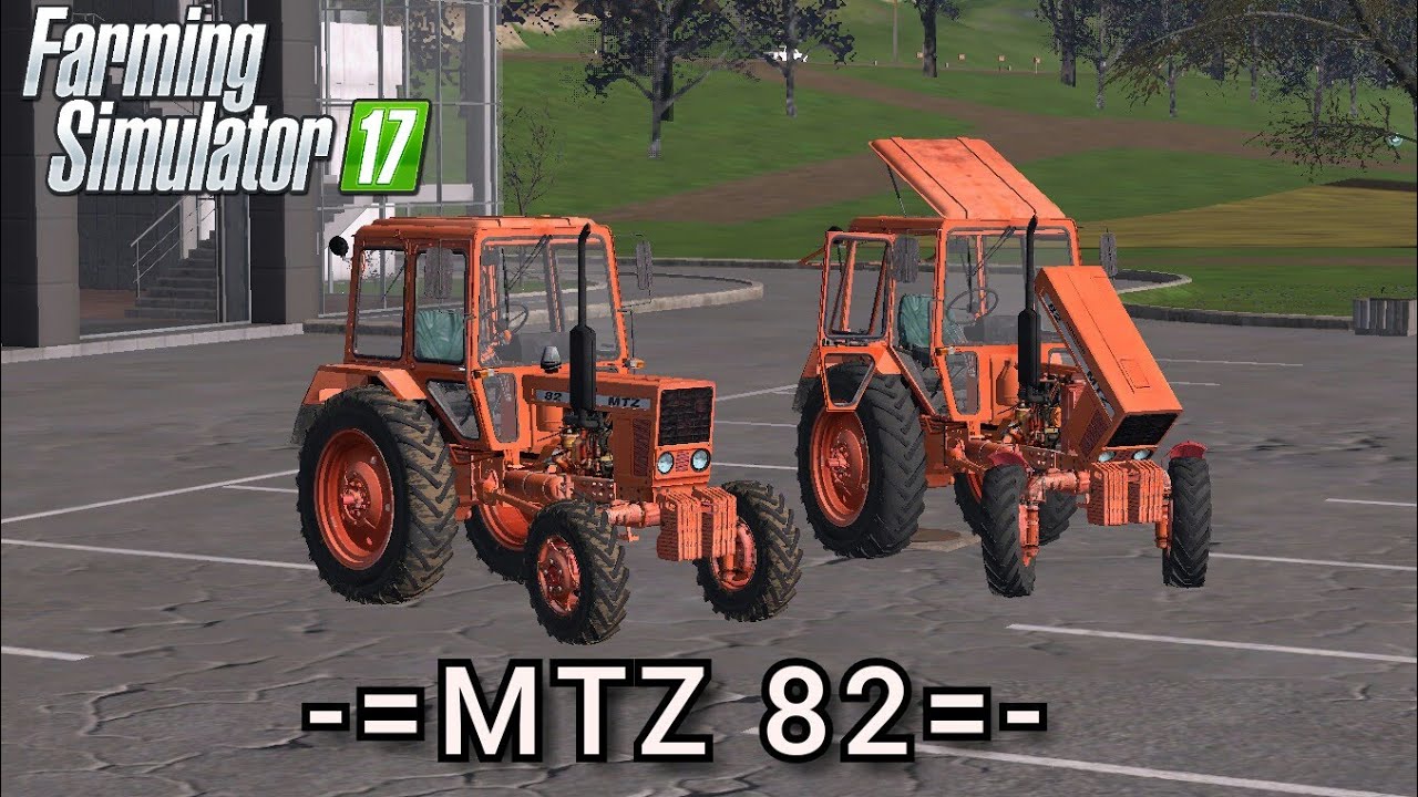 Farming simulator 17 обзор мода MTZ 82