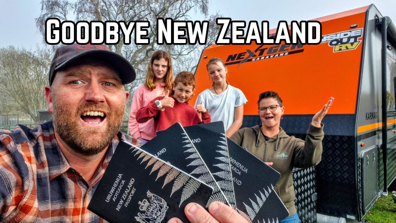 We're leaving New Zealand Rarotonga family holiday part 1
