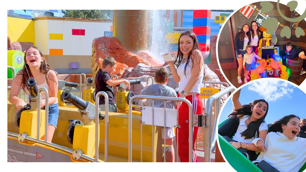 FICAMOS ENCHARCADOS NA LEGOLAND FLÓRIDA DIA 2 - FLÁVIA CALINA 