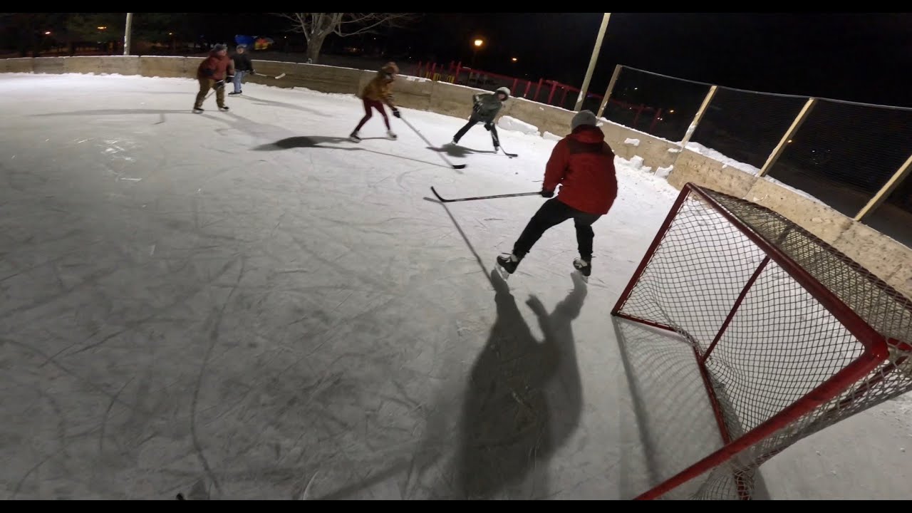 Outdoor Hockey Ottawa -30°C!