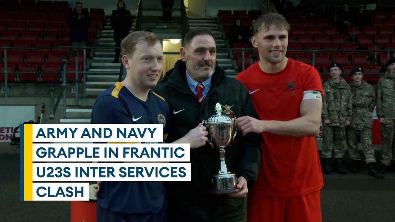Army and Navy lock horns in thrilling Inter Services clash | U23 Inter Services