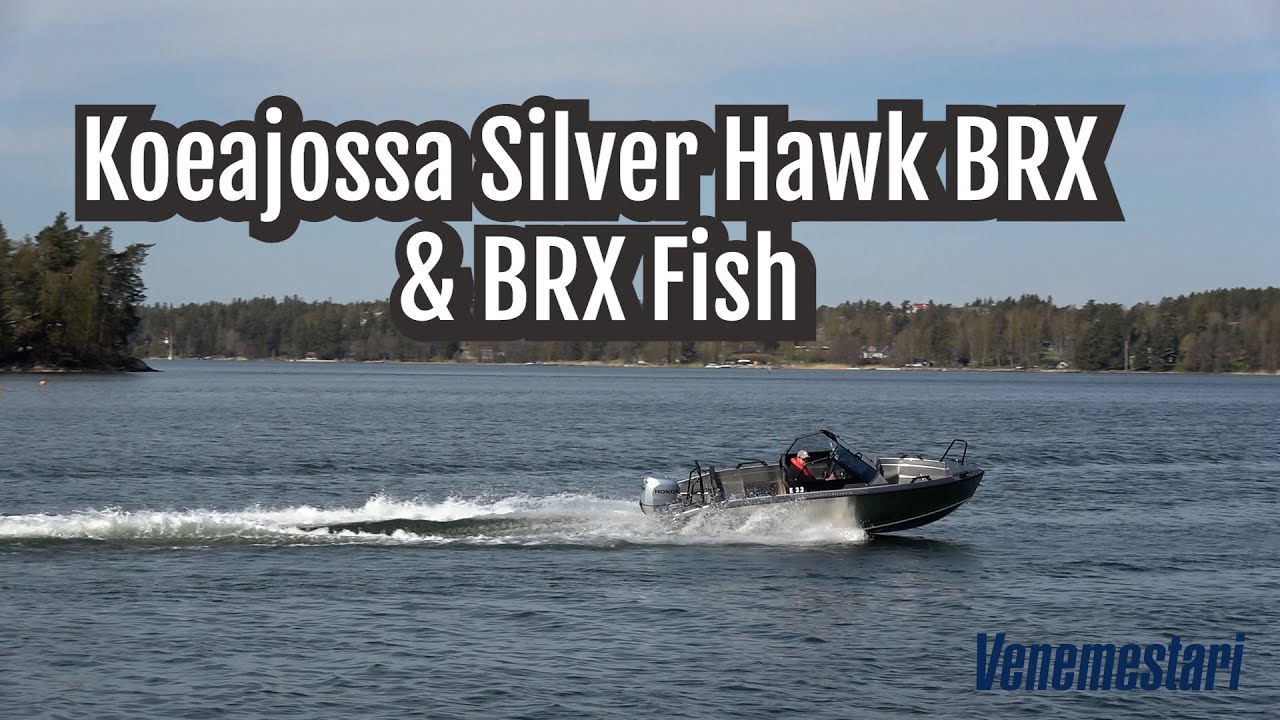 Koeajossa Silver Hawk BRX & BRX Fish