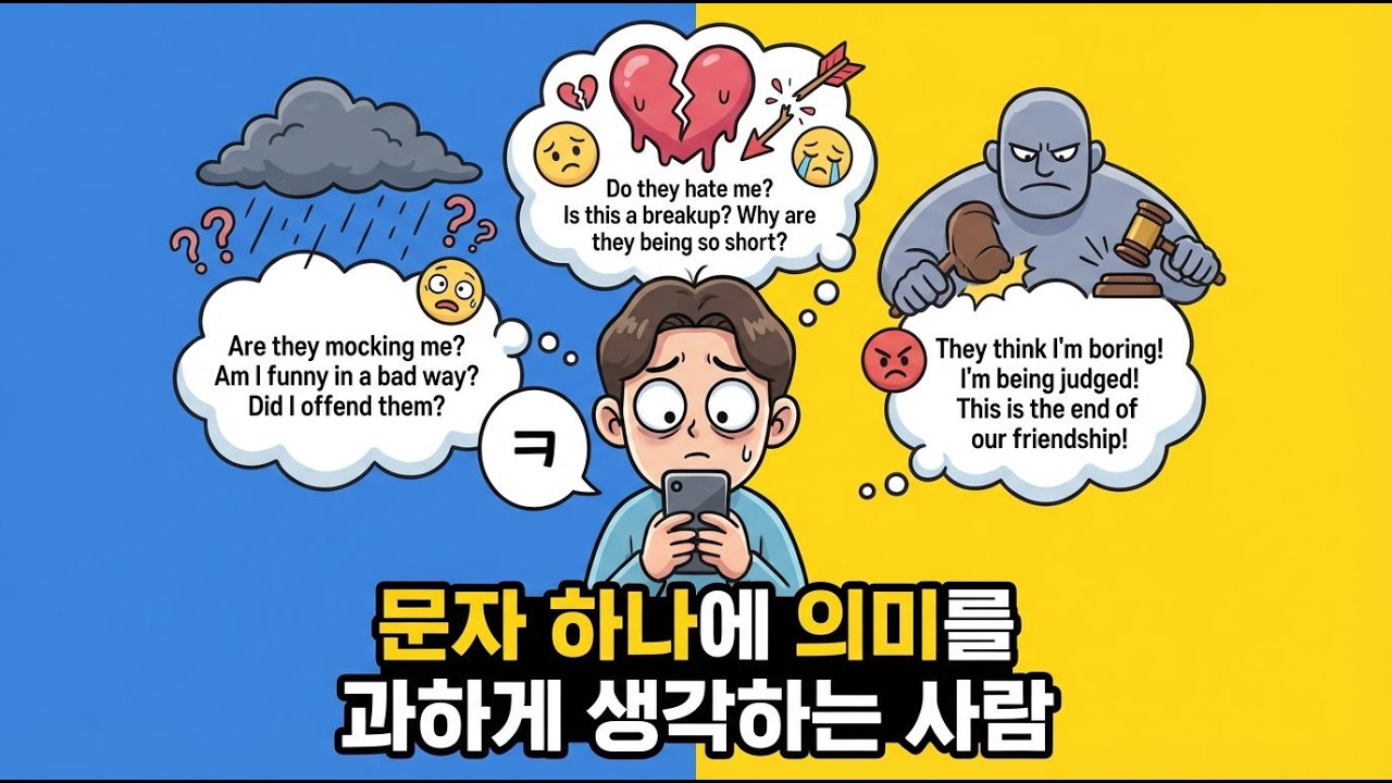 디지털 소통의 불안: 문자 하나가 주는 무게