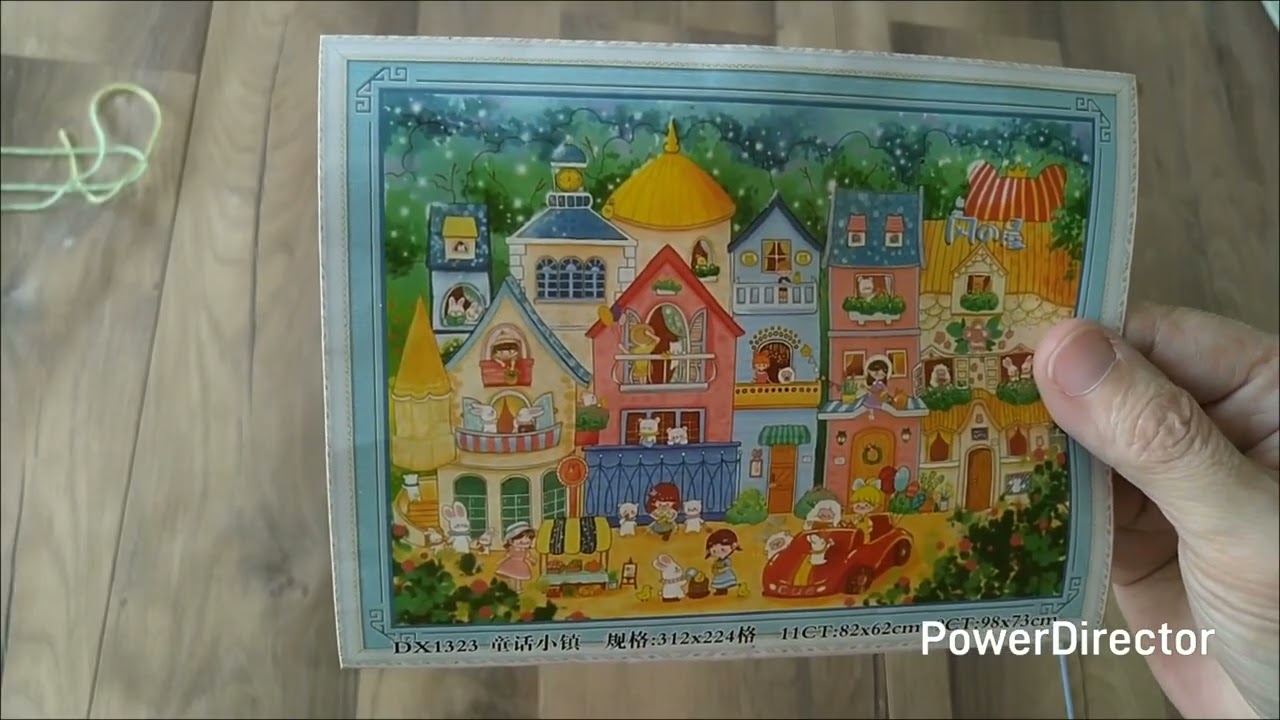 Floostube février #fairypainting #5stitch #dreamstitch #vipcrossstitch 