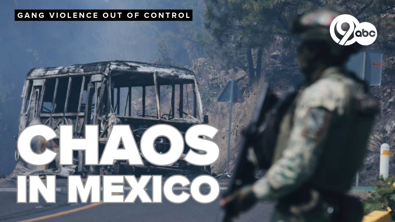STUCK: American tourists stranded in Mexico as violence shuts down roads & cancels flights