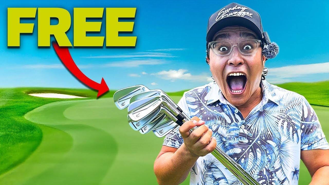 Вот как ВЫ можете выиграть набор клюшек Takomo Irons
