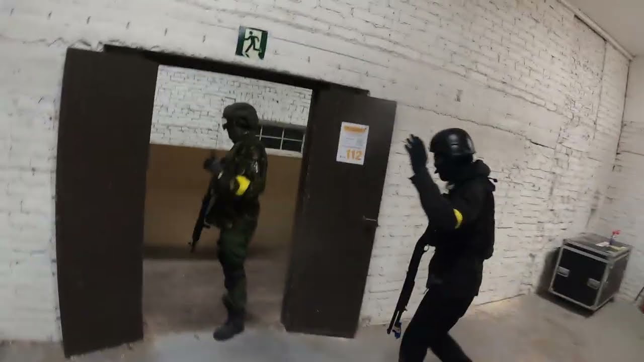 Airsoft gameplay, Finland, Brick Factory, 11-12-2025, volume 2