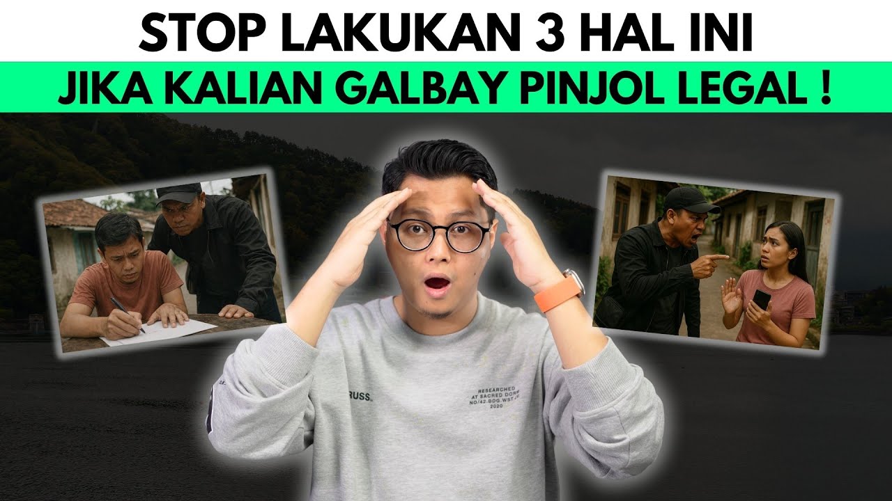 STOP LAKUKAN 3 HAL INI JIKA KALIAN GALBAY PINJOL LEGAL !