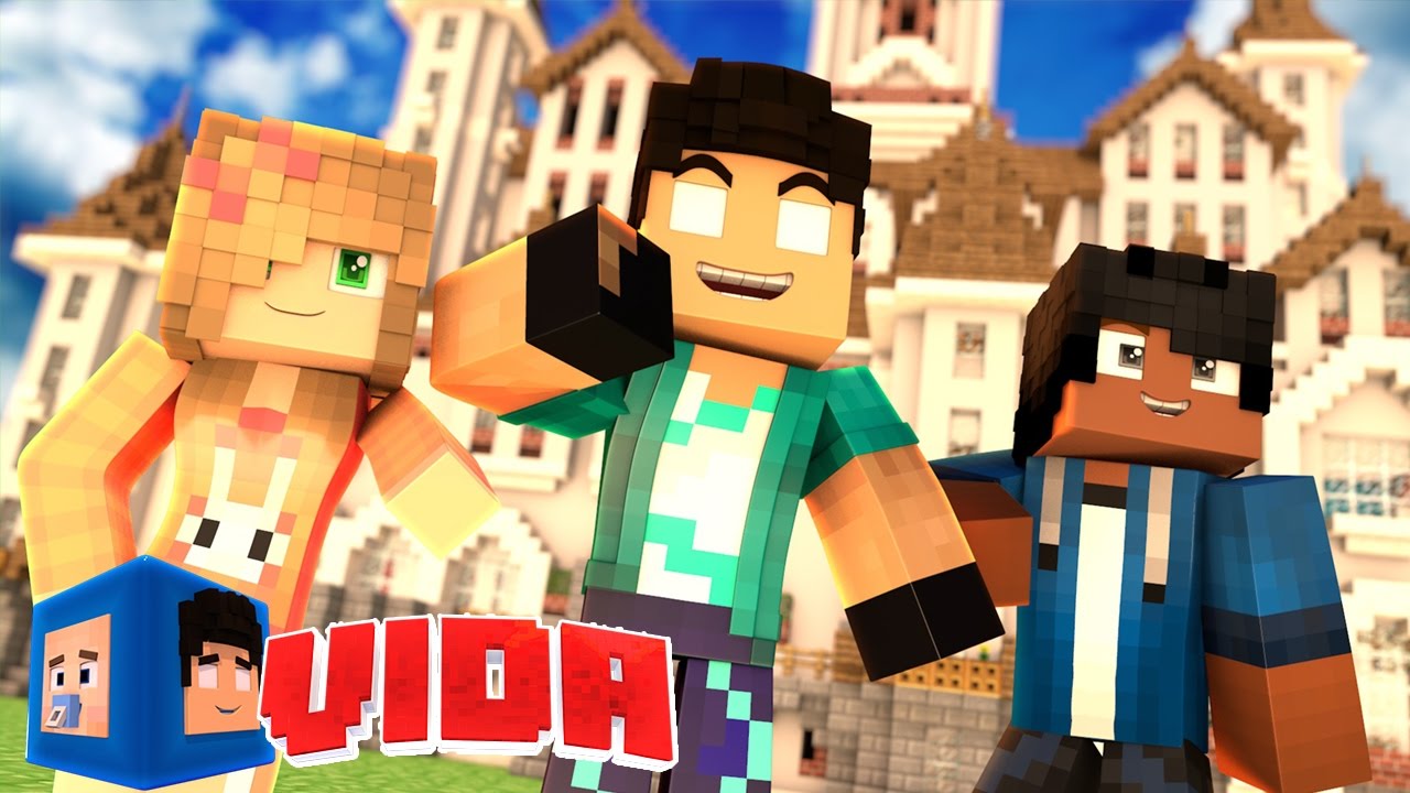Minecraft : A MANSÃO NOVA DA FAMÍLIA! !!! #136 (MINECRAFT VIDA )