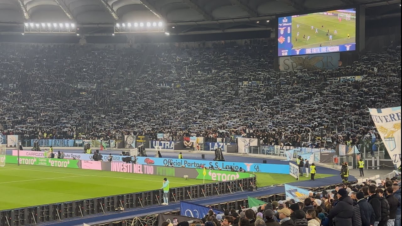 😍SPETTACOLO DELLA CURVA NORD IN UNA PARTITA CON POCHE EMOZIONI  |Lazio-Cremonese 0-0|