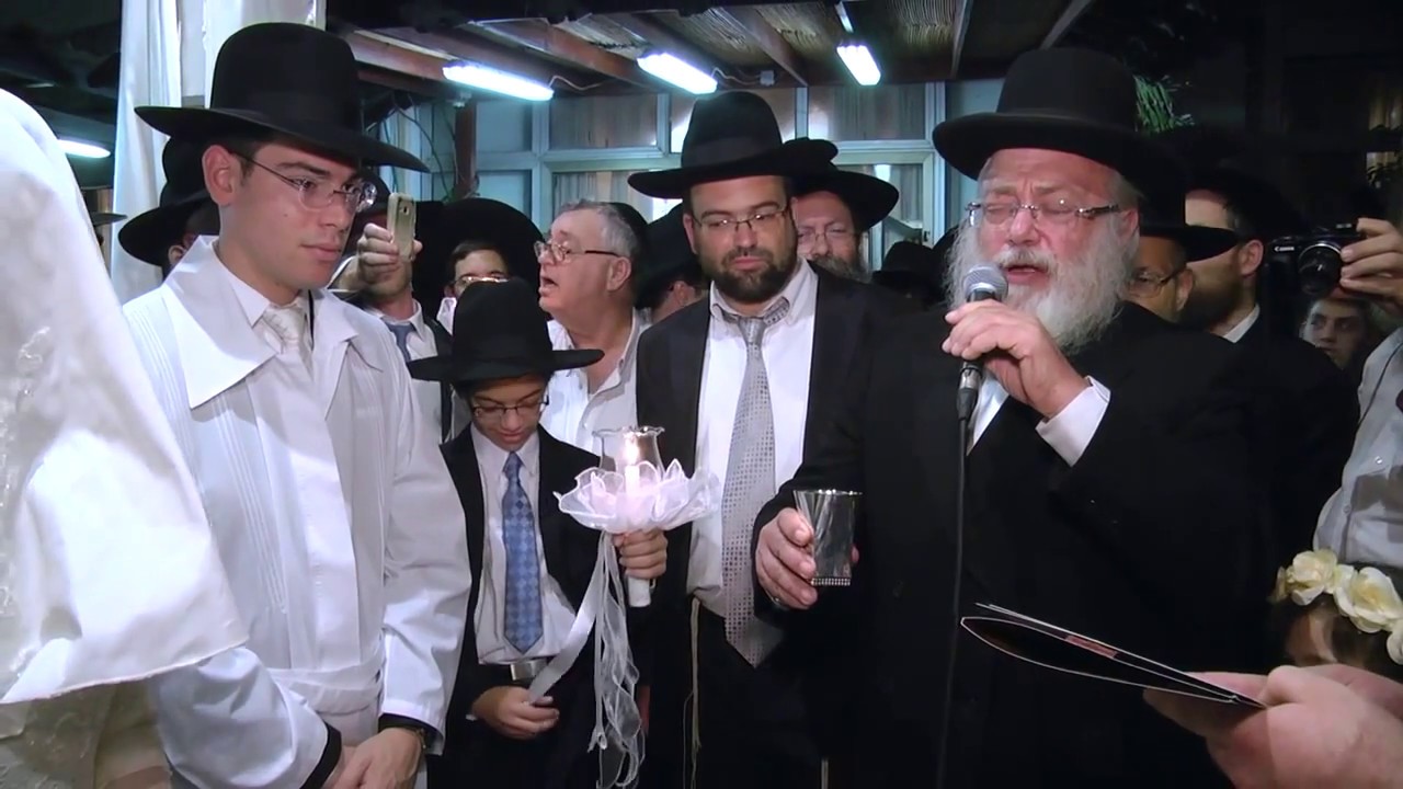 החזן הראשי הרב חיים אדלר- אשר ברא , בחתונת החזן לייזר ברוק