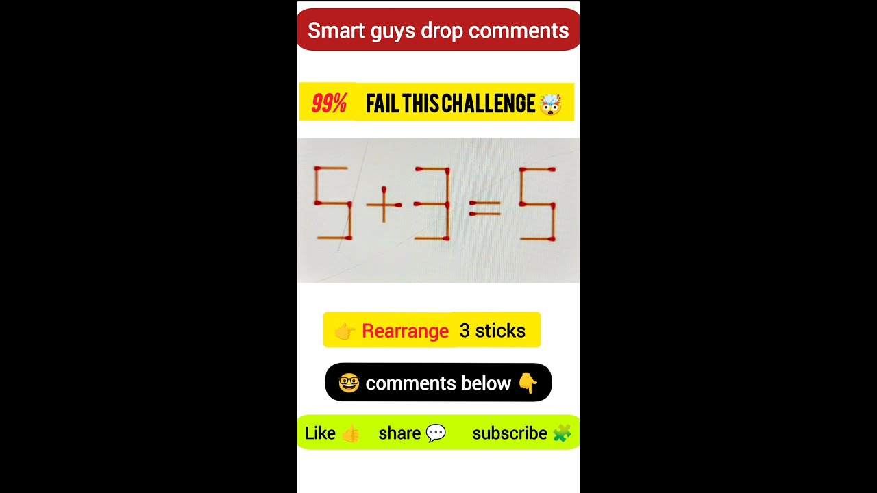SIMPLE MATHS EQUATIONS PUZZLE 🧩 | 