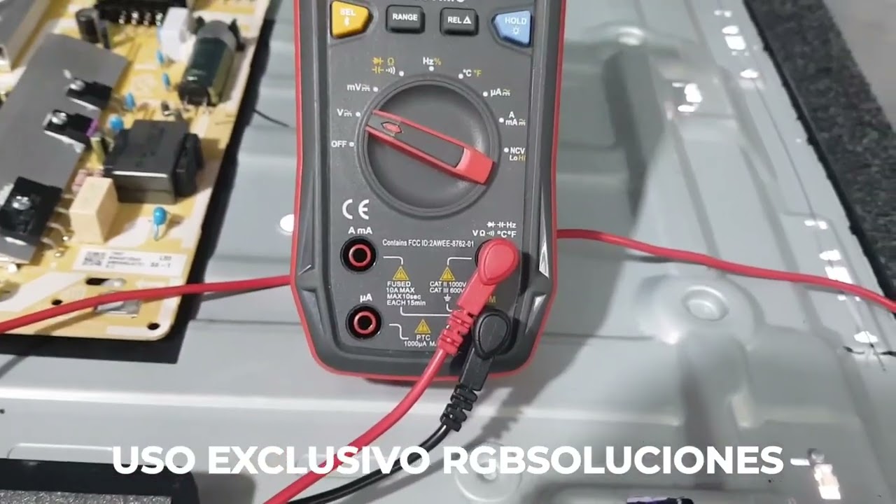 solución para solo algunos casos del televisor UN50TU8000  TU7000  TU8000 SAMSUNG