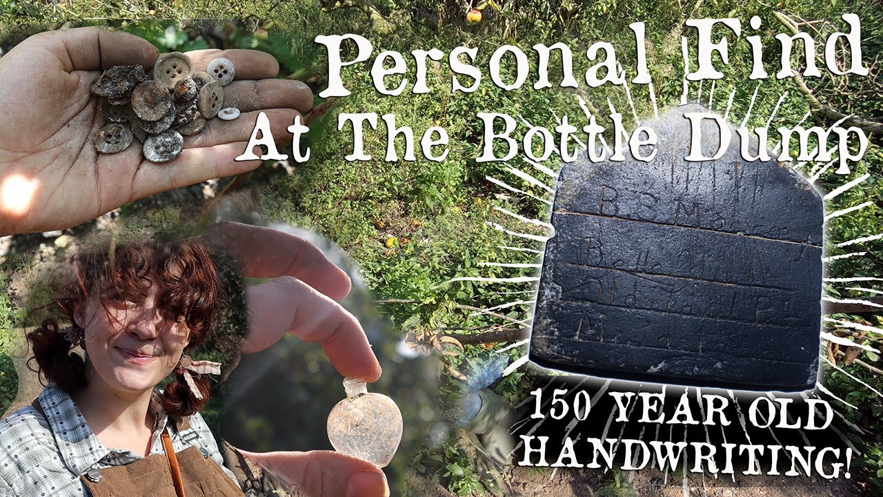 Amazing 150 Year Old Personal Find At The Bottle Dump!