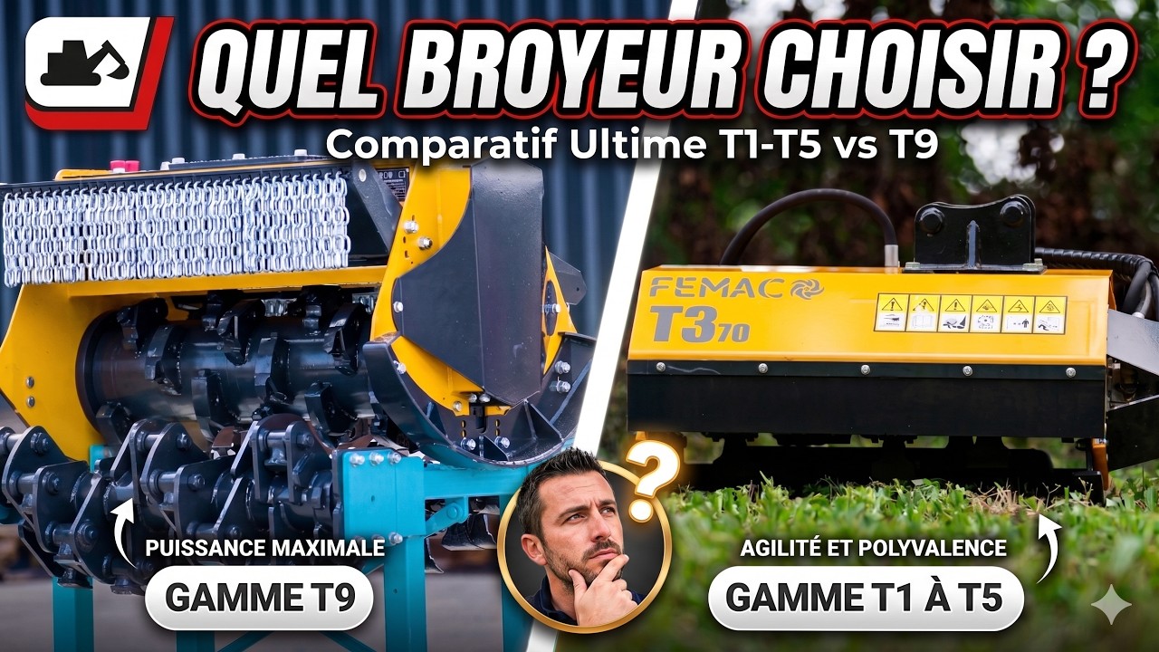 Gamme broyeur Femac