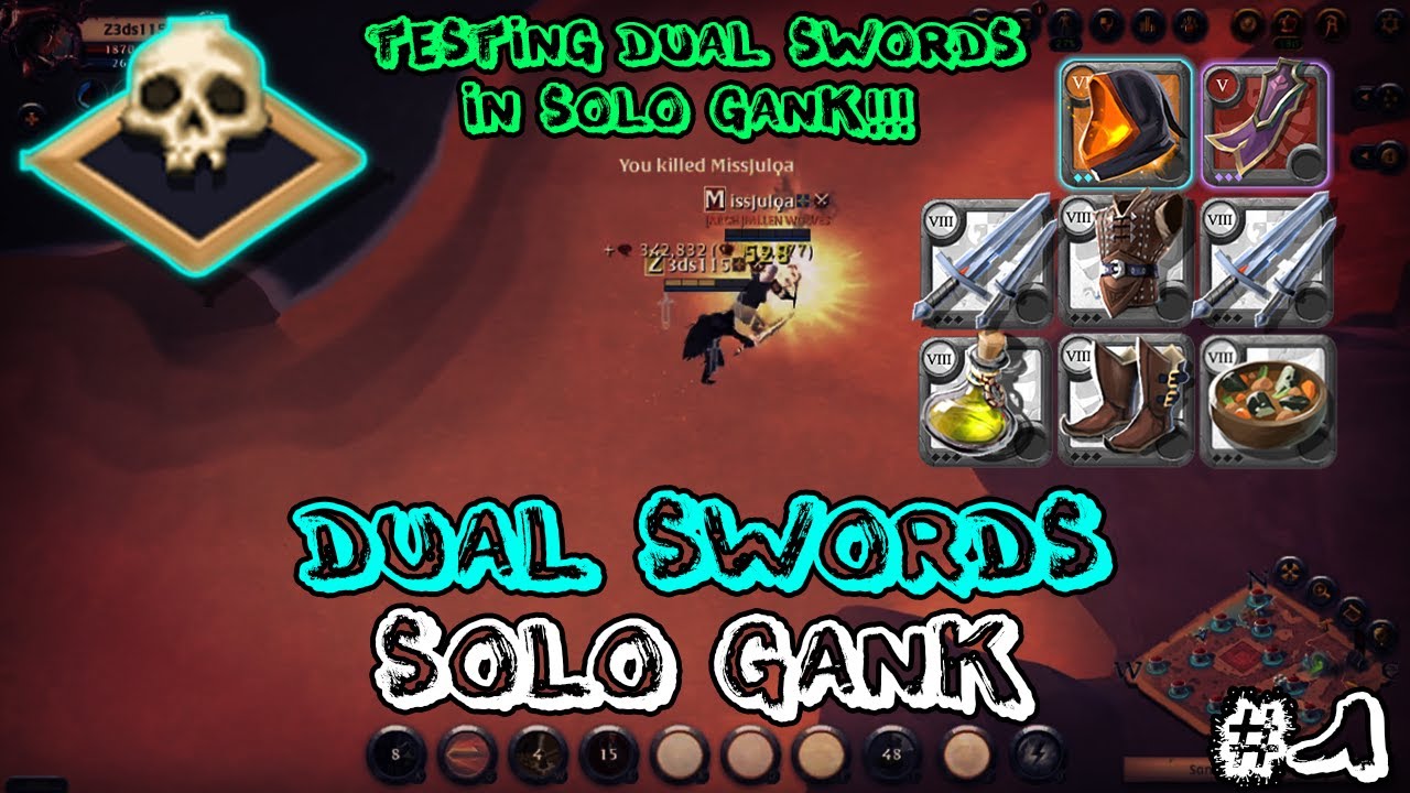 Lands Awakened - Testing Dual Swords in Solo Gank!!! | Episode 1 | 9 Solo Gank Kills!!!