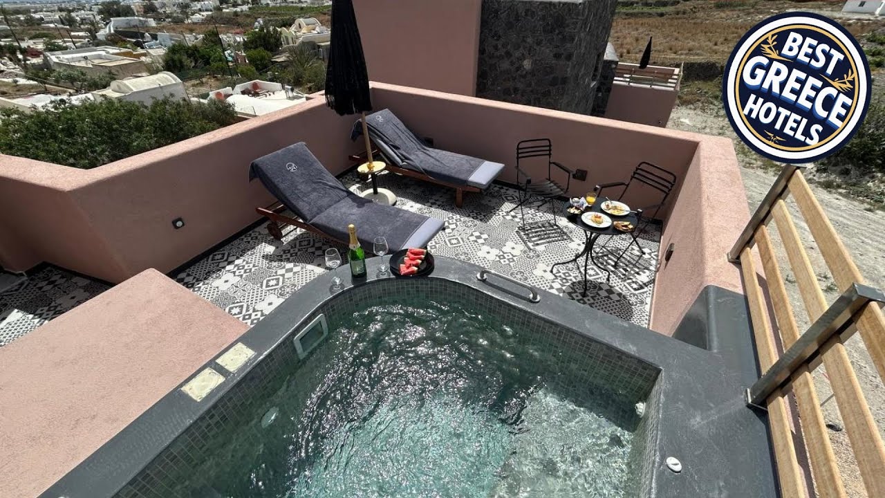 Golden Moments Luxury Stone Villas B | Santorini, Greece | Hotel Review 🏨