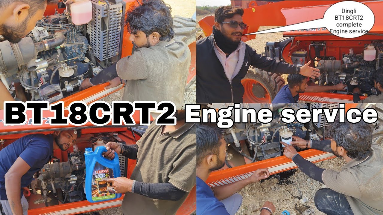 BT18CRT2 Engine service Done ✅ | @KGNYoutuberkushinagar  | Mr Asraf Ansari AWP senior Er 🔥