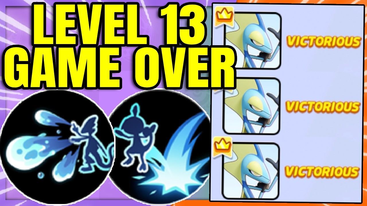 LIQUIDATION INTELEON is way too Strong after Level 13 | Pokemon Unite