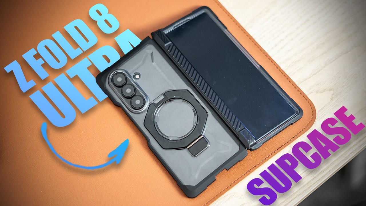 Samsung Galaxy Z Fold 8 Ultra Case Unboxing: SUPCASE First Look