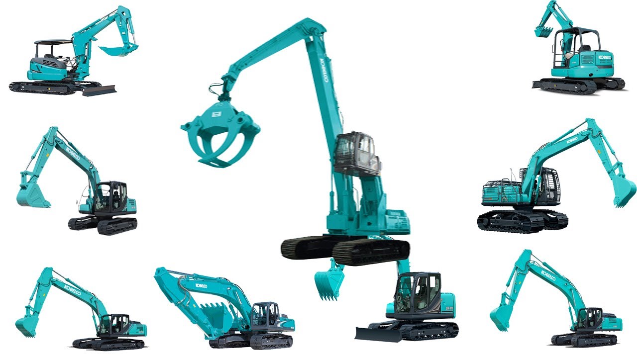 TYPES OF KOBELCO HEAVY EQUIPMENT | MACAM - MACAM ALAT BEAT KOBELCO