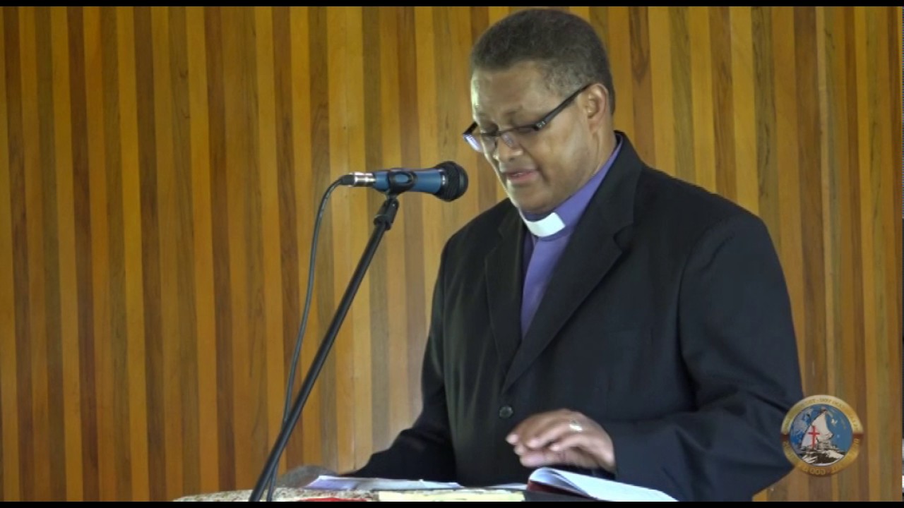 Rev. Sekaia Ratumudu ena lotu ni Siga ni Mate mai Vaturova.