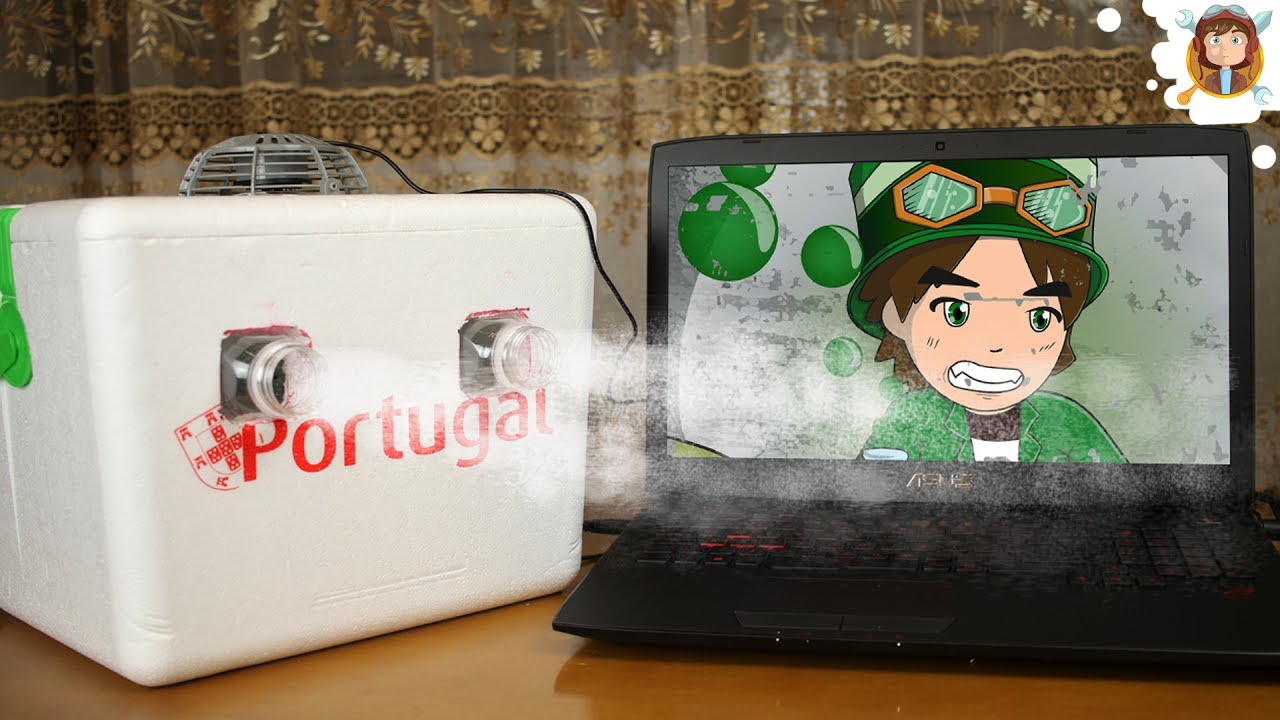 Homemade USB Air Conditioner - (Air Cooler)