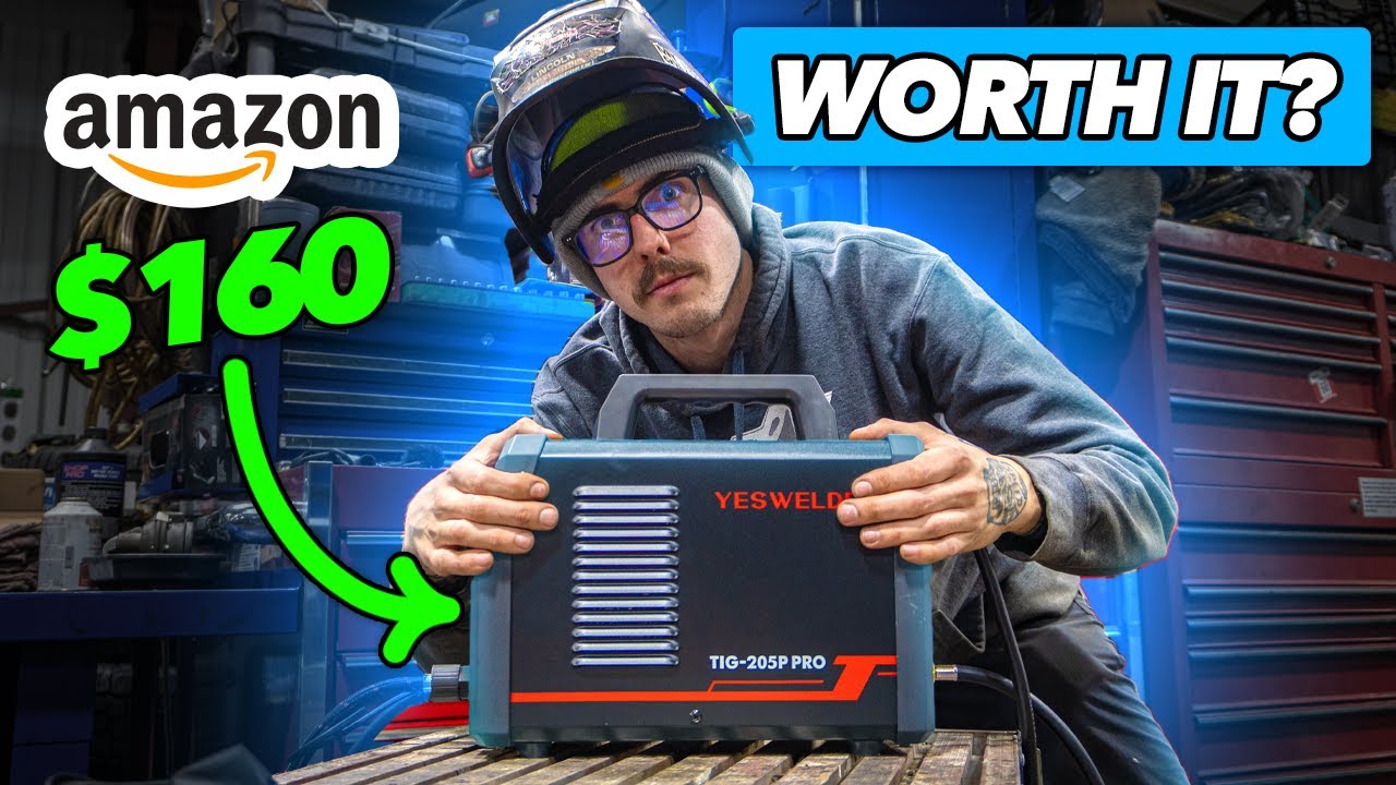 We Bought Amazon&rsquo;s Cheapest TIG Welder (and Tried to Learn With it)