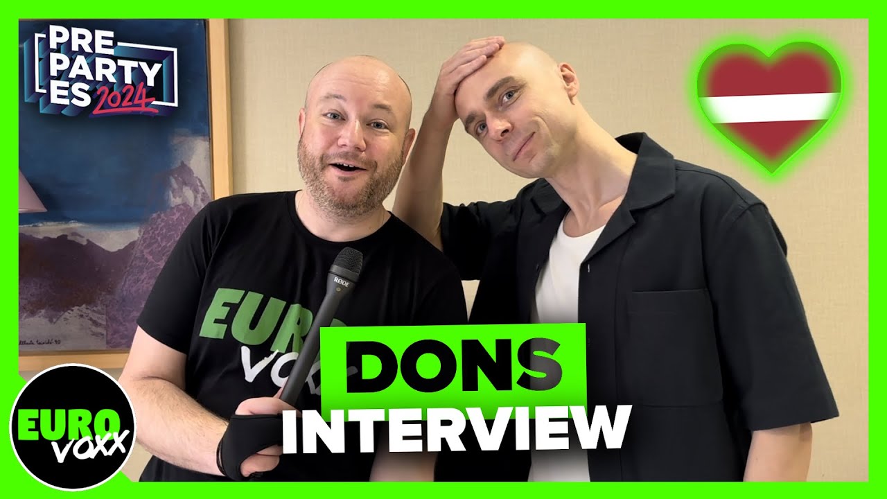 🇱🇻 DONS - 'HOLLOW' (INTERVIEW) // Madrid PrePartyES 2024 // Latvia Eurovision 2024