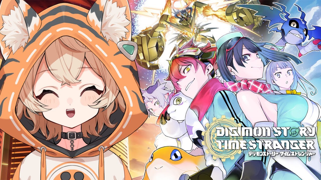 【デジモンストーリー タイムストレンジャー】完全初見！デジモンの世界へ！！【 #新人VTuber / #丹波おみ 】