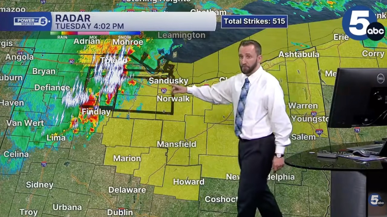 TORNADO WARNING: Meteorologists Phil Sakal and Katie McGraw are tracking storms live