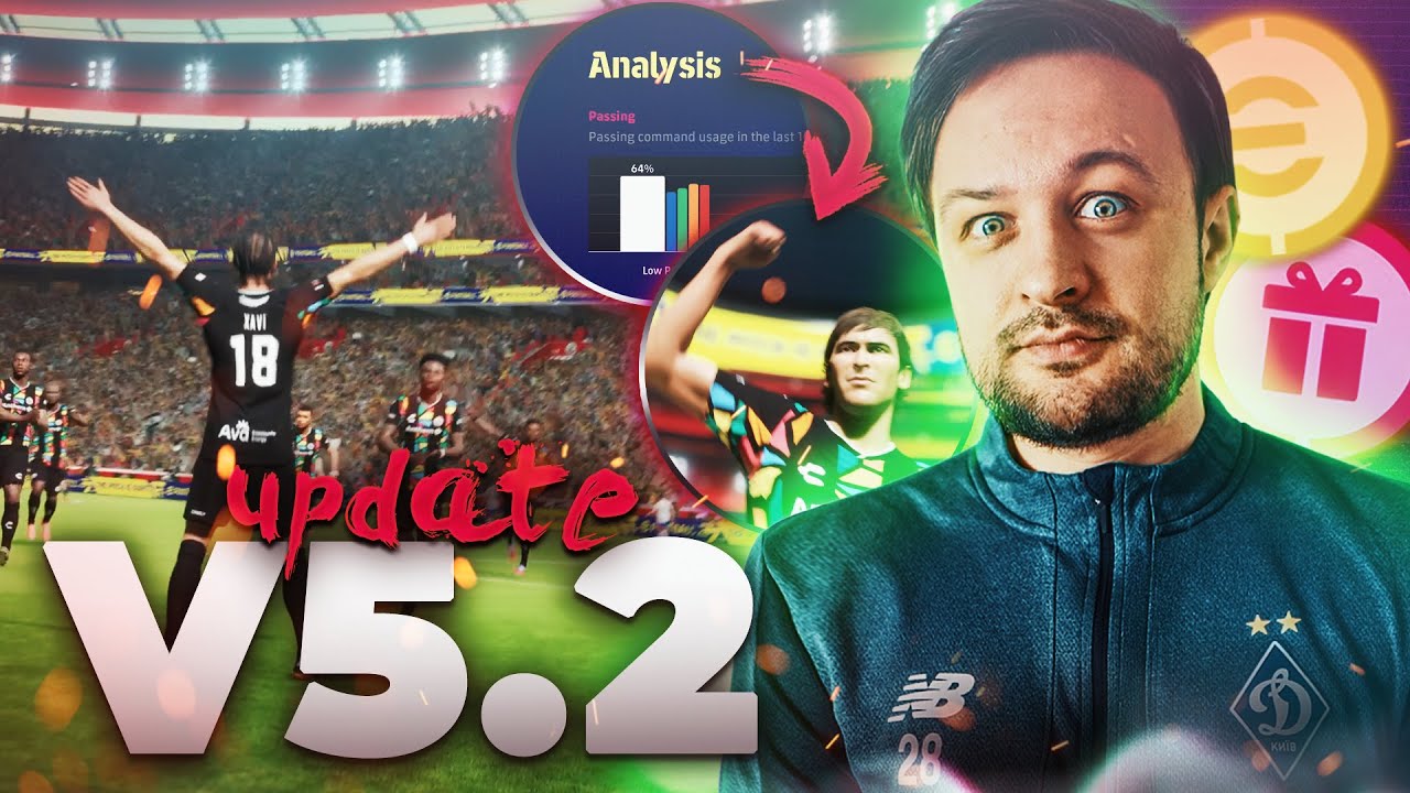 I tested NEW eFootball gameplay in v5.2 update..