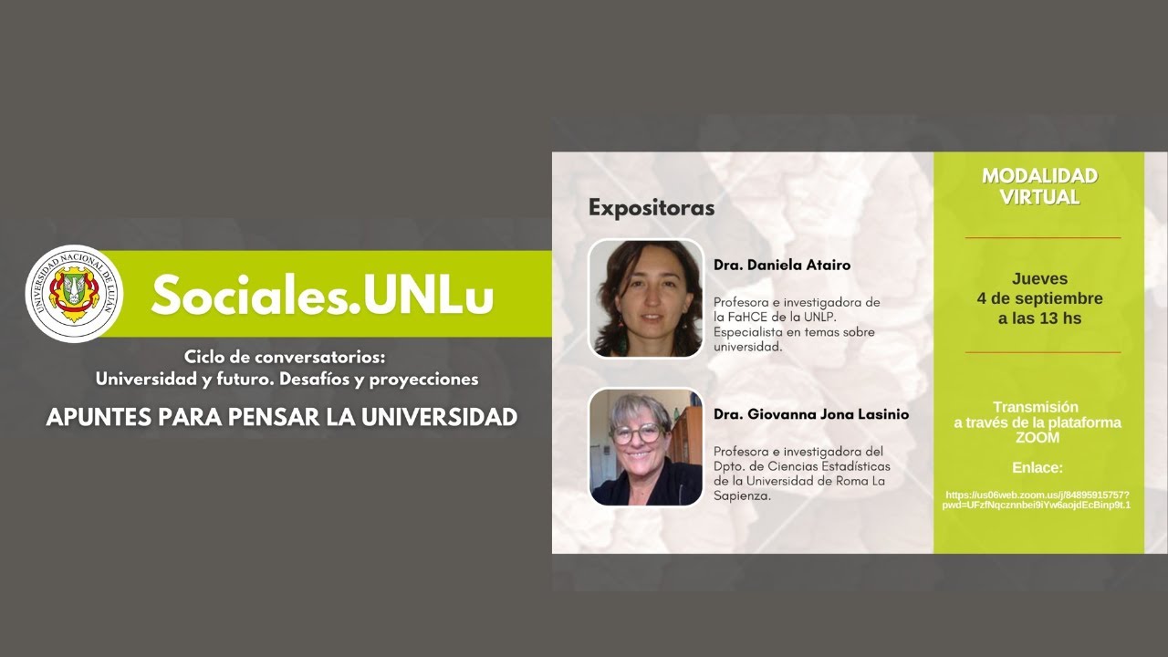 Apuntes para pensar la Universidad