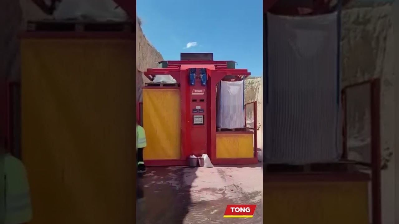 Potato Big Bag filling with the Tong JetFill | Tong Engineering