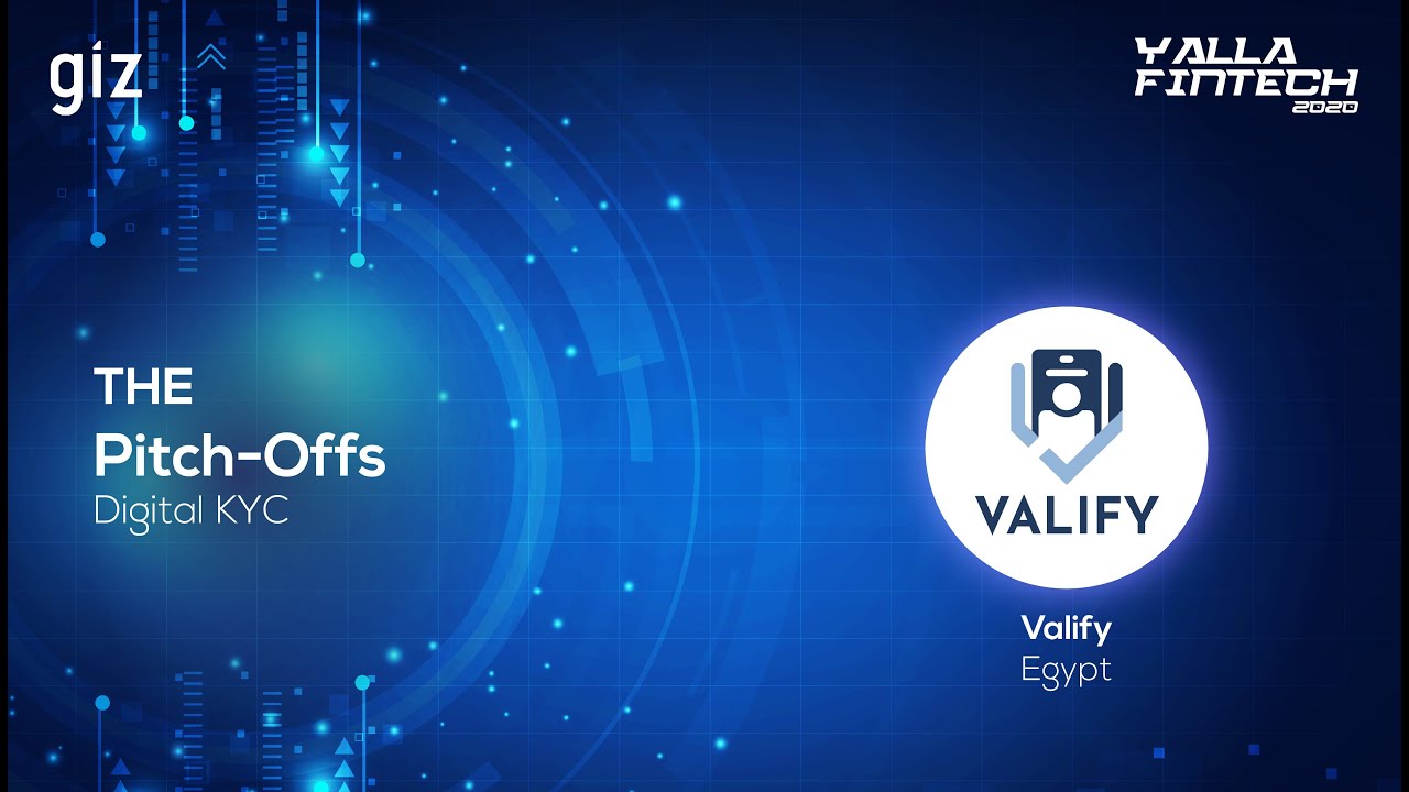 Valify's Pitch for Digital KYC at Yalla Fintech 2020