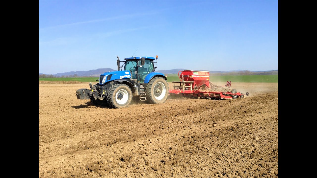 AGROPEX Sklabiná - Sejba hrachu a jarného jačmeňa 2020 // Pea and Barley sowing ( 2× New holland )
