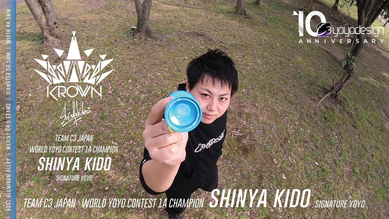 Shinya Kido | KROWN is BACK | C3yoyodesign
