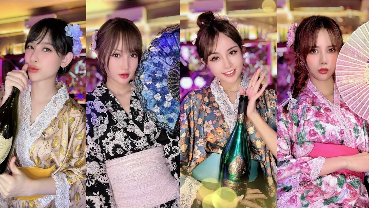 ベトナムハノイの浴衣美人の店で同伴焼肉してみた