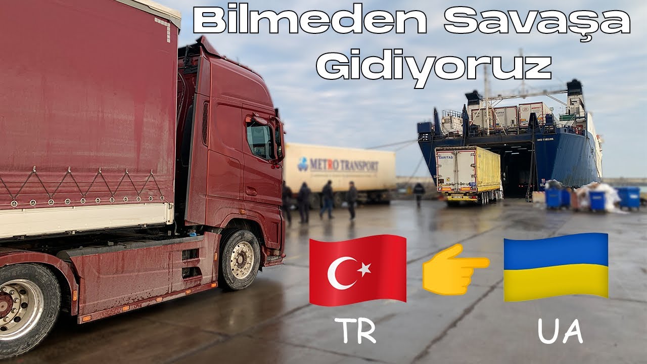 UKRAYNA'ya Gemi İle Gidiyoruz / TR - UA Seferi